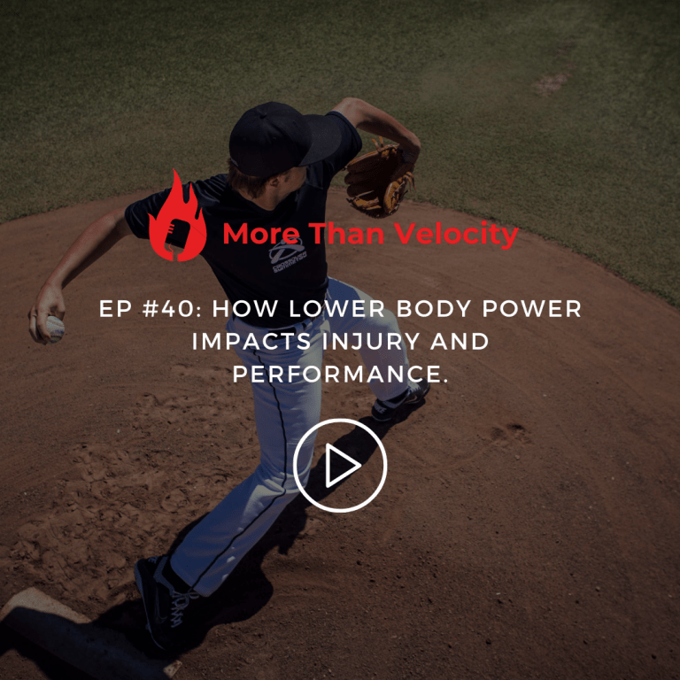How Lower Body Power Impacts Injury and Performance (More Than Velocity #40)