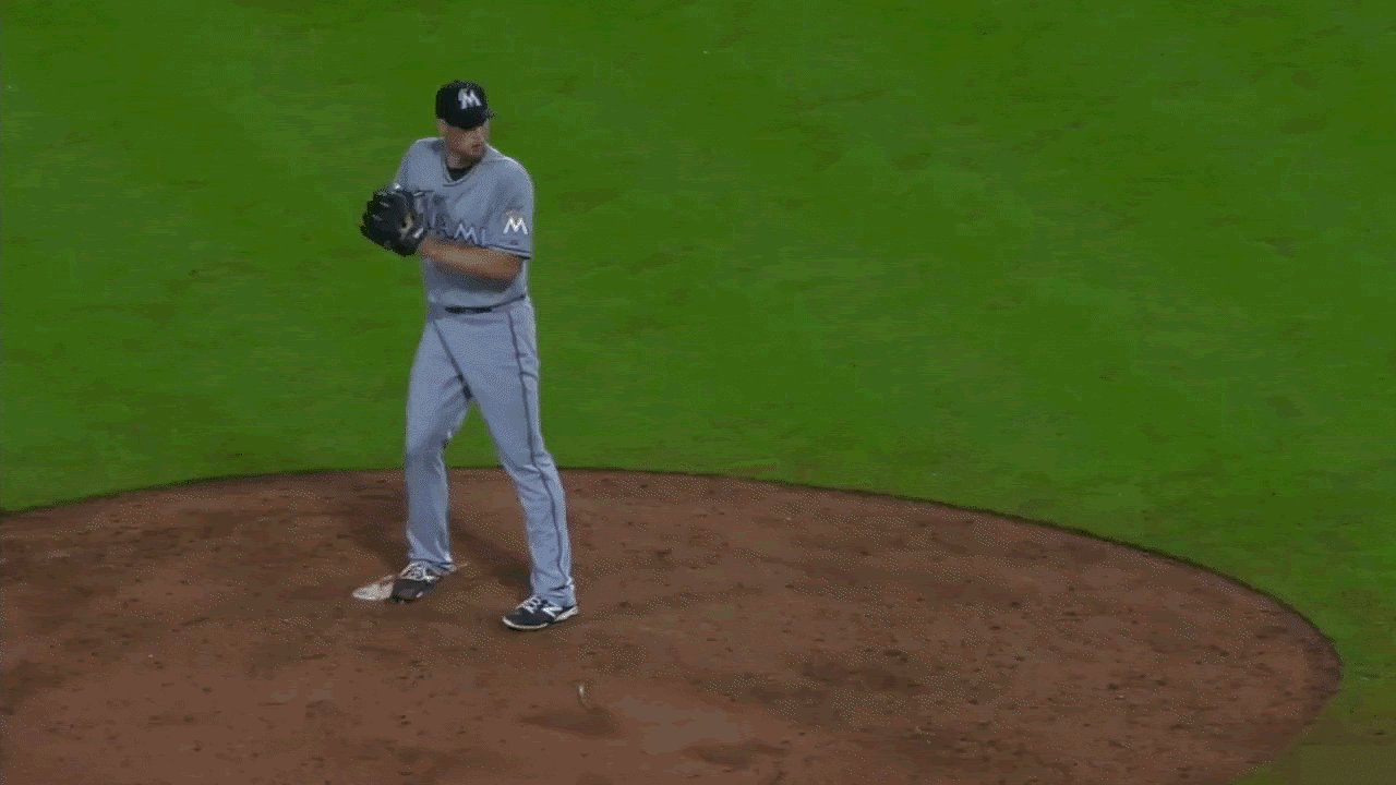 Carter Capps Pitching